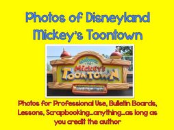 Photographs Around Disneyland: Toontown 1