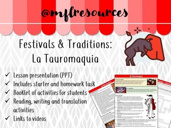 A Level Spanish - Festivals and traditions - La tauromaquia