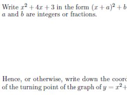 completing the square worksheet pdf