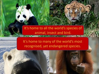 Powerpoint on ecosystems, abiotic & biotic factors