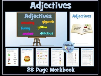 Adjectives Workbook / Worksheets