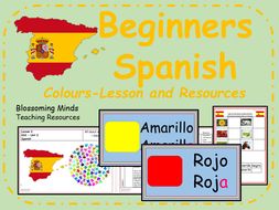 Spanish lesson and resources - Colours - KS2