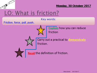 Forces and motion primary science