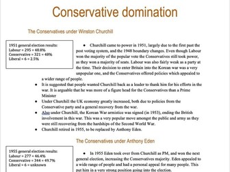 Britain 1951-1997 OCR HISTORY