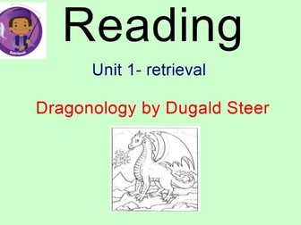 Year 5 Complete Comprehension Dragonology Reading Unit Focus on Retrieval