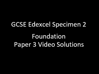 Foundation Individual Exam with video solutions