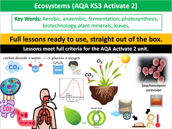 Ecosystems (AQA KS3 Activate 2)