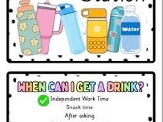 Hydration Station Poster and rules