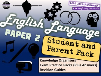 AQA English Language Paper 2 Home Learning