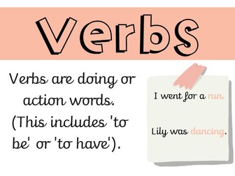 Word Classes Display