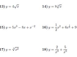 34 Derivative Worksheet With Solutions Free Worksheet Spreadsheet