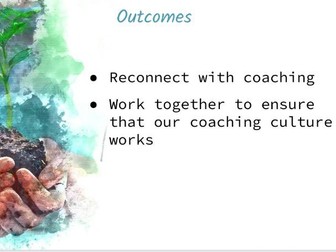 Coaching Review CPD Session