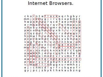 The Most Engaging Word Search Puzzle(with answers) on Internet Browsers for a Noisy Class.