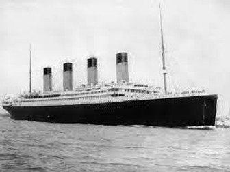 Titanic: non fiction writing