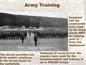 WWI Army Training