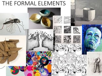 Year 10 Fine Art Formal Elements Project - Skill Development/Series of workshops