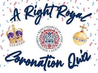 King Charles III Coronation Quiz Booklet KS2/3 (personalisable for your class/school)