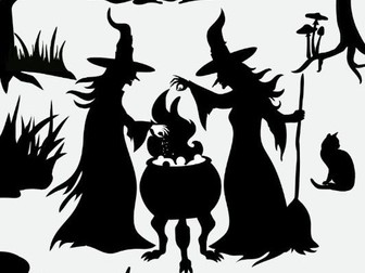 Witchtastic Cross Stitch Pattern Design For the Spooky Season Novelty Gothic Retro Spooky, Witches