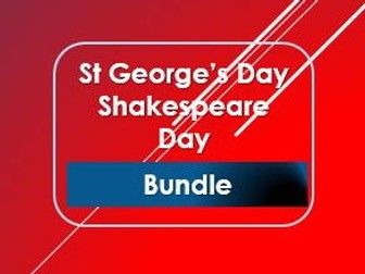 St George’s Day/Shakespeare Day 2017
