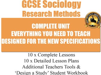 Research Methods (10 Lessons) [ GCSE Sociology ]