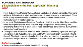 Characteristics of pluralism picture