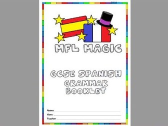 GCSE Spanish grammar booklet