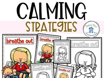Calming Strategies Posters