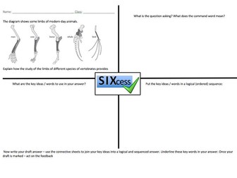 GCSE Biology / Combined Science 6 mark questions