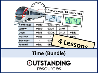 Time and Timetables Bundle