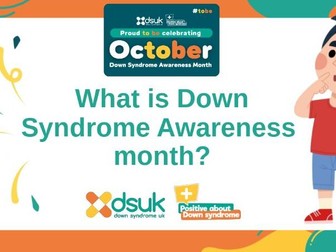 Presentation - Down Syndrome Awareness Month - October 2024