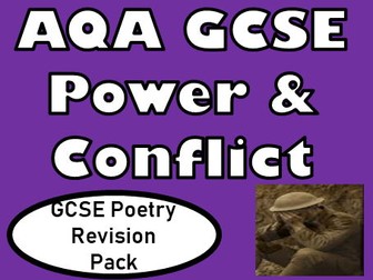 Power & Conflict Revision Pack (11 Poems) – Knowledge Organisers