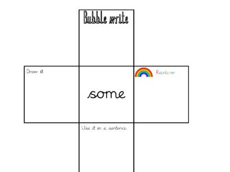 Year 1 Common Exception Words