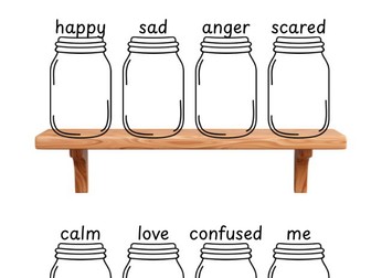 Colour Monster Jars Worksheet