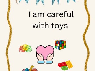I Am Careful With Toys – Social Story for EYFS & SEND | Behaviour & Kind Hands