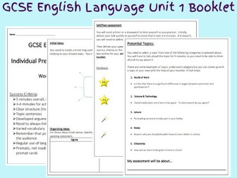 GCSE English Language IRP Booklet (WJEC)