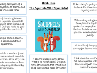 The Squirrels Who Squabbled Book Talk