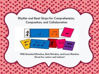 Beat & Rhythm Strips-Regular, Stick, & Iconic