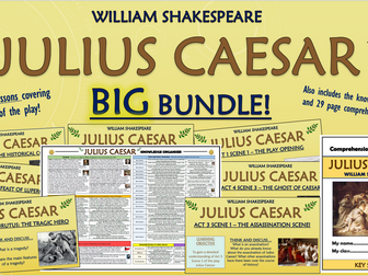 Julius Caesar - William Shakespeare - Big Bundle!