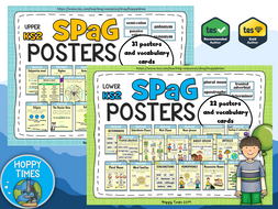 KS2 SPaG POSTERS (grammar) | Teaching Resources