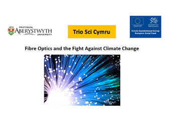 Fibre Optics and the Fight against Climate Change