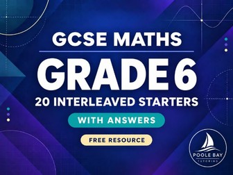 GCSE Maths Grade 6 Starter Set