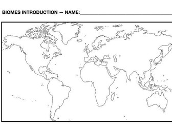 Biomes Introuction