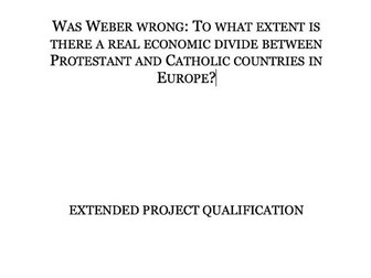 A* Extended Project Qualification (EPQ) Dissertation