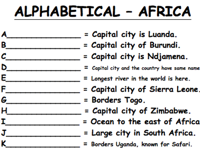 Answers geography homework ks3