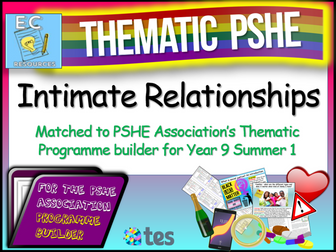 Intimate Relationships Thematic PSHE