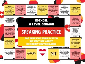 Edexcel German A Level Speaking Questions
