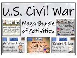 UKS2 American Civil War Reading Comprehension & Writing Bundle ...