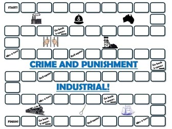 GCSE History Crime Punishment Revision Game Industrial