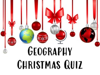 Geography Christmas Quiz