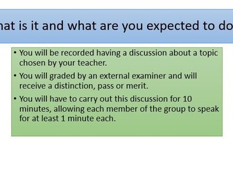 AQA Spoken Language Endorsement DNA Bullying Lesson